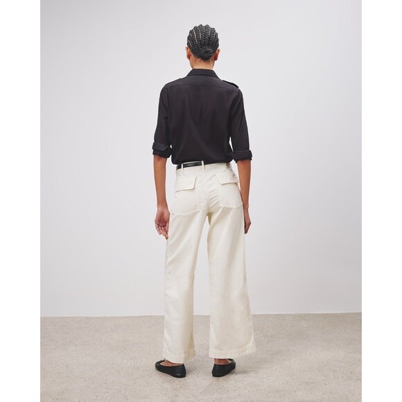 Nili Lotan Jora Tunic Shirt Top Cotton Long Sleeve Buttondown Black S NEW 283749 - Picture 4 of 9